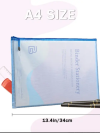 Qualsen Plastic Wallets A6, 30PCS Multicolor Folder, Zip Lock Bags - Image 2